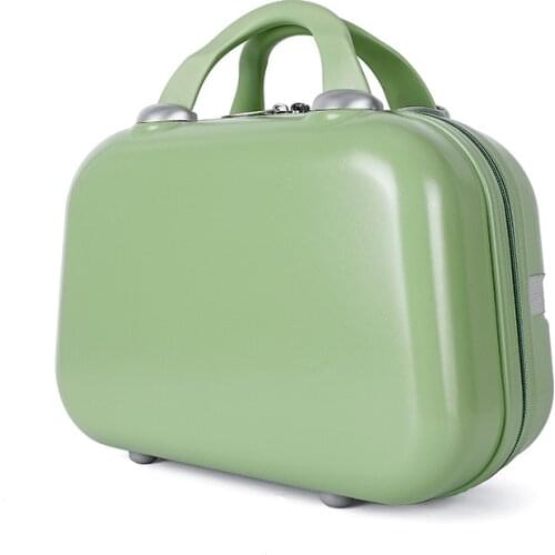 PVC square medium all-green luggage LD148-3265874