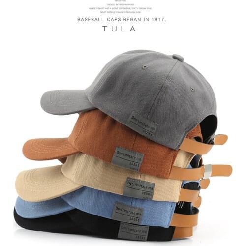 SHUYANLY Fashion Baseball Cap for Men and Women Cotton Soft Top Sun Hats Casual Snapback Hat Adjustable Leather Buckle Unisex