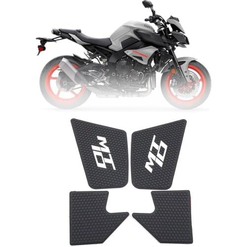 Motorcycle Tank Pad Protector Sticker Decal Gas Knee Grip Tank Traction Pad for Yamaha MT10 MT 10 MT-10 2016 - 2019