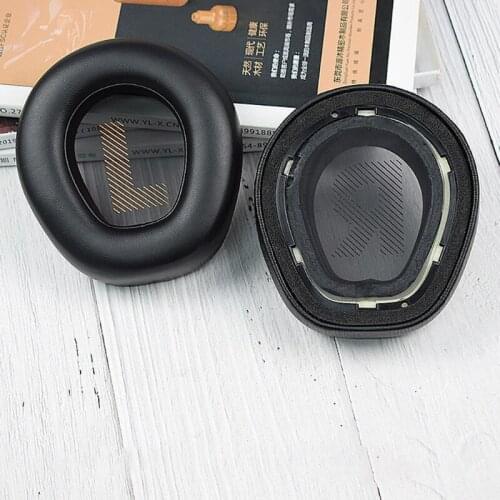1Pair Replaced Soft Leather Earpads Sponge Foam Ear Cushion Cover for -JBL QUANTUM Q100 Q600 Q800 Headphone Headset