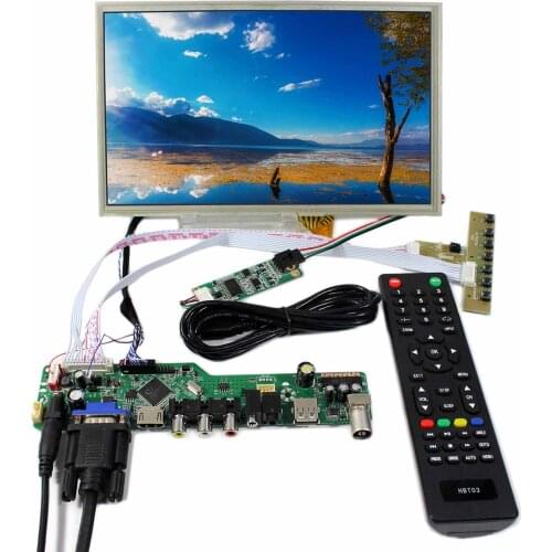 10.2inch Touch screen 1024x600 HSD100IFW1 HD MI VGA CVBS USB RF LCD Controller Board