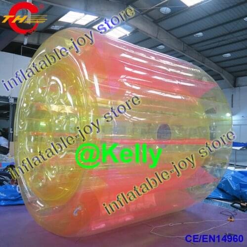 Free door shipping colorful inflatable water walking ball, inflatable water rolling ball, cheap human walk on water aqua roller