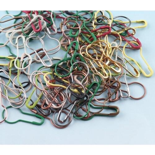 21mm Colorfu Bulb Safety Pins Gourd Shape Safety Pins Stitch Marker Scarf pins Brooch Safety Pins DIY Pins for Garment