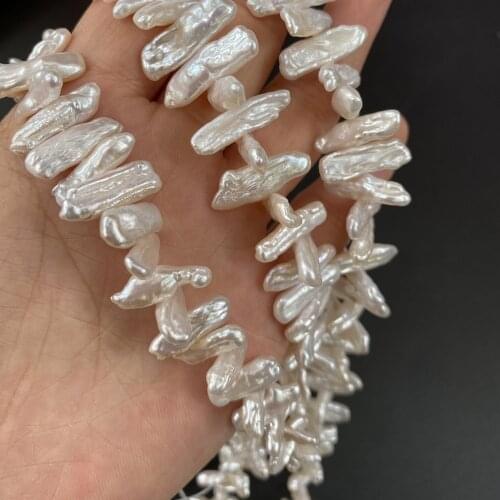 Natural Freshwater Pearl Beads Irregular Shape Baroque Punch Loose Beads For jewelry making DIY necklace bracelet accessories