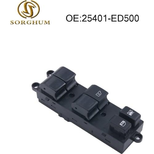 Power Window Master Switch For Nissan TIIDA C11 SC11 C11Z VERSA S SL 25401-ED500