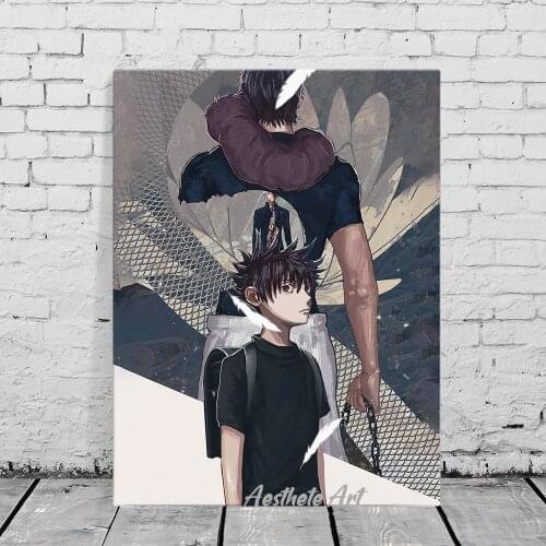 Jujutsu Kaisen Fushiguro Megumi Toji Fushiguro Canvas Painting Wall Art Poster Print Picture Living Room Decoration Home Decor