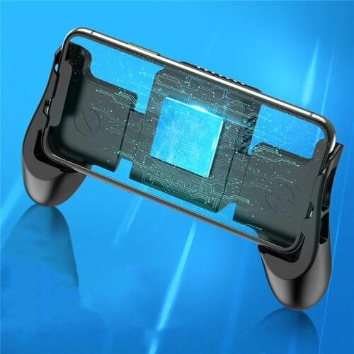 Phone Controller Gamepad Cooler Fast Cooling Joystick Hand Grip Holder for PUBG Mobile Game Accessories for 4.2''-7.2'' Phones