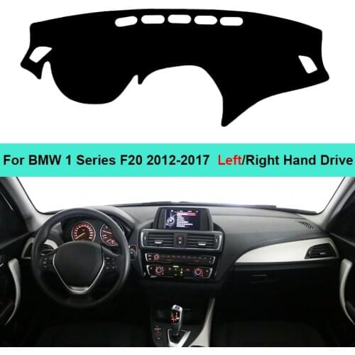 Car Dashboard Cover Dash Mat Carpet For BMW 1 Series F20 2012-2017 Sun Shade Pad Anti-Sun UV Anti-dirty