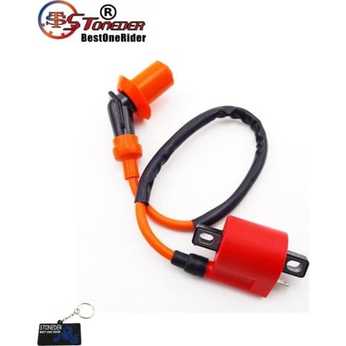 STONEDER Ignition Coil For BAJA Canyon 90 Runner 125cc 150cc DR125 Polaris 50cc 90cc Blaster YFS200 PW50 PW80 RM125 RM250 MX100