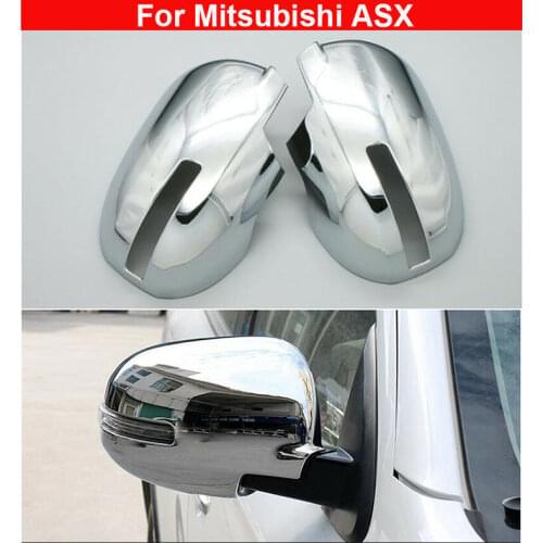 Trim Rearview Mirror Cover Side ABS For Mitsubishi ASX 2016-2019 Durable