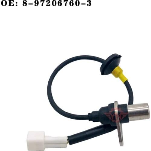 The new excavator parts are suitable for Isuzu 4HK1 engine speed sensor OE: 8-97206760-3/8972067603