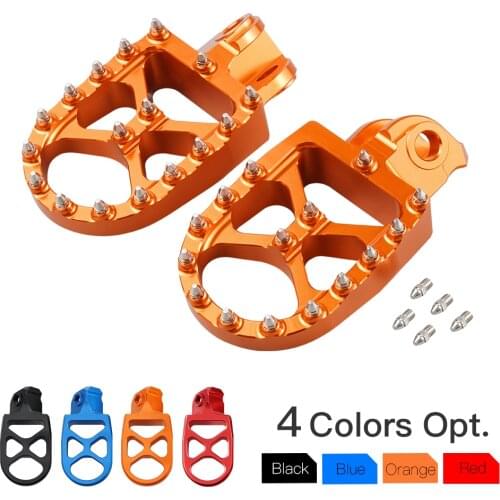 Footrest Footpeg Foot Pegs Rest For KTM 65 85 SX SXF EXC EXCF XCF XCW For Husqvarna TE FE TC FC For Beta 2/4T 125 250 350 450 RR