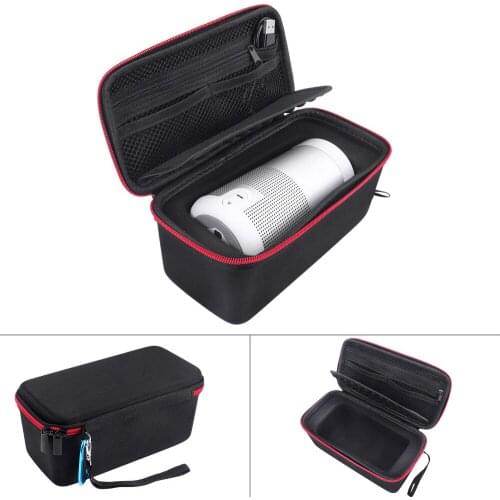 Portable Storage Protect EVA Case Bag Box For Bose SoundLink Revolve Bluetooth Speaker - Extra Space for Plug and Cables