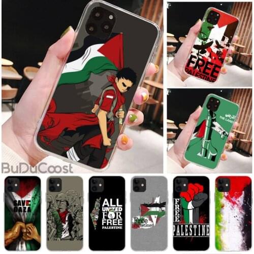 Riccu Palestine Flag Luxury Unique Phone Case For iPhone 11 12 pro XS MAX 8 7 6 6S Plus X 5S SE 2020 XR cover