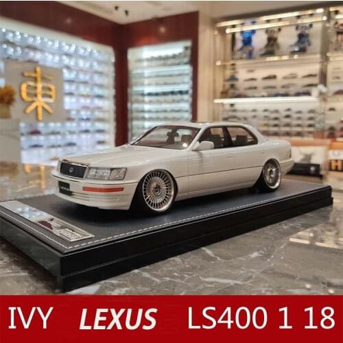 IVY original 1:18 Lexus LS400 Lexus low-profile sedan car model car model collection Model gift collection Ornament Gift