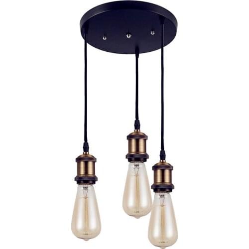 Retro LED Pendent Lights Industrial design E27 Aluminum Pendent Lamp Hanging Lamps for Living Room Bedroom Bar Hotel Foyer Home