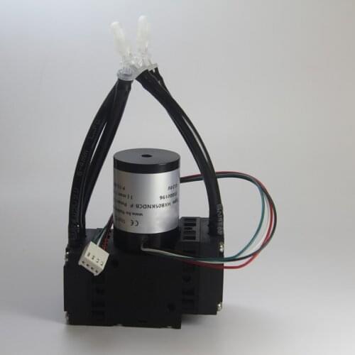 Quiet Long-life Brushless -77kPa Parallel Micro Vacuum Pump EPDM Miniature Air Pump 12 Volt