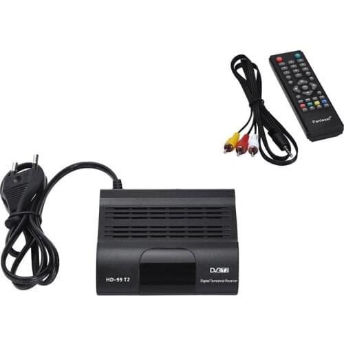 TV Receiver 1080P DVB-T2 Digital Terrestrial USB HD Remote Control Set Top Box TV Decoder With Remote Control Digital TV Box