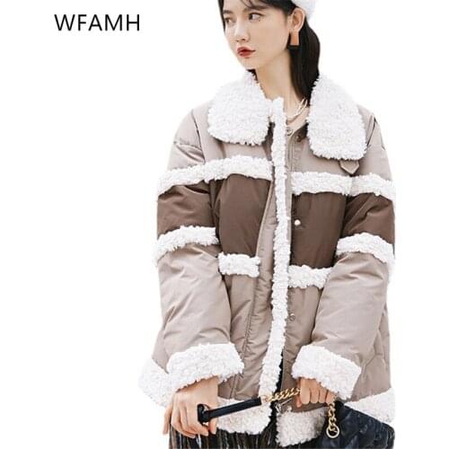 Женские прямые пуховики Wfamh China At AliExpress