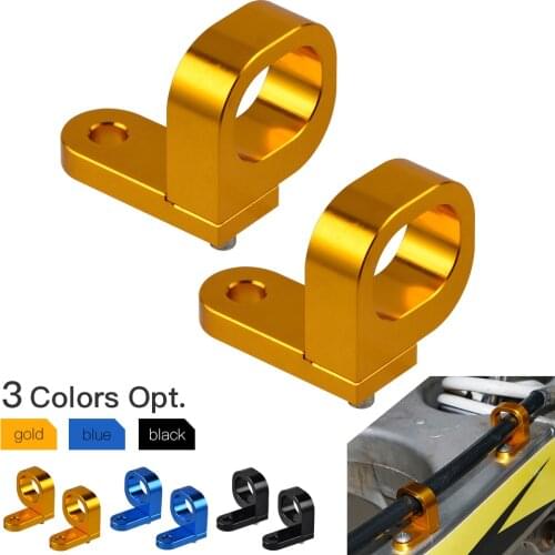 Rear Brake Line Holder Cable Clamp For Suzuki RM RMZ 125 250 450 RMX450Z DRZ 400 400E/S/SM DR650SE Vstrom 650 1000 RM125 RM250