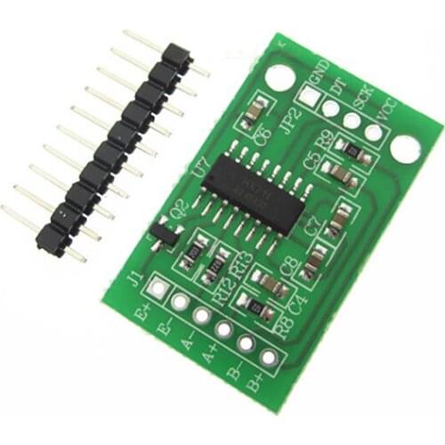 1pcs Dual-channel HX711 Weighing Pressure Sensor 24-bit Precision A/D Module