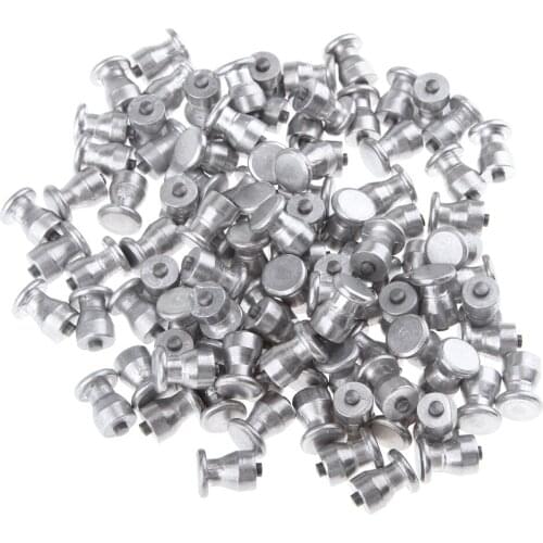100pcs Alloy Motorcycle Car Tire Anti-slip Stud Screws Snow Spikes H10 10mm