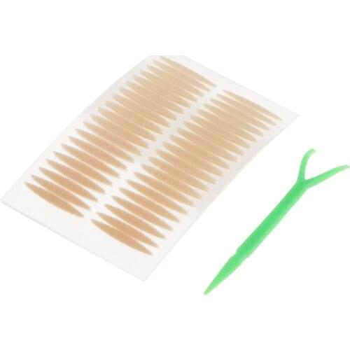 200x Invisible Fiber Lace Double Eyelid Lift Strips Tape Adhesive Stickers