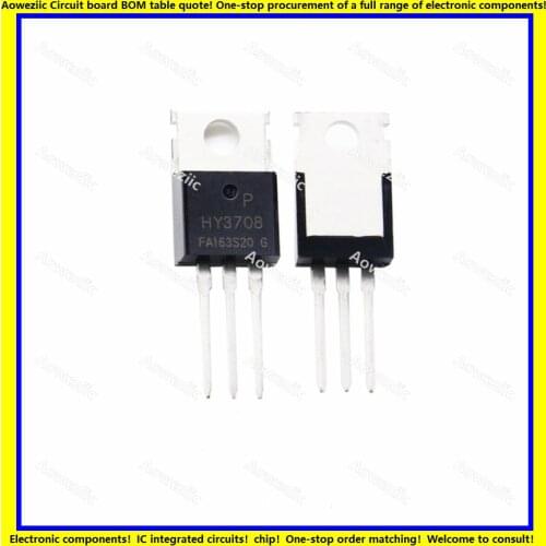 Aoweziic 10Pcs HY3708P HY3708 3708P 3708 TO-220 HY3708W TO-247 HY3708B 3708B TO-263 80V 170A N-Channel Field Effect Transistor