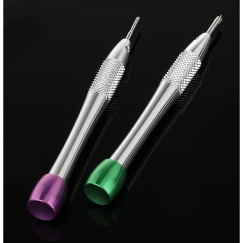 Watch Case Watch Triangular Spring Screwdriver Watch Parts Repair Screw Driver Watchmaker Tool for Watch Brands