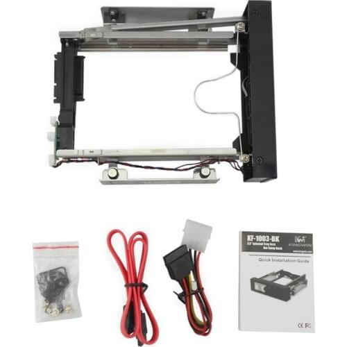 Aluminium Alloy Desktop Optical Drive Bracket 3.5 inch Mechanical Hard Disk Extraction Box Serial Hard Disk Cartridge Ke