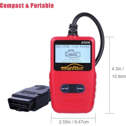 OBD2 Scanner Reader Off Check Engine Light View Freeze Frame Data I/M Ready Smoke Check Diagnostic Tool Scanner For Cars