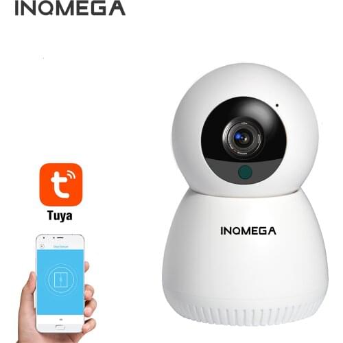 INQMEGA 1080P Mini Camera Indoor Video Surveillance Camera House Day Night Vision TUYA Clear Two-way Audio WIFI Camera