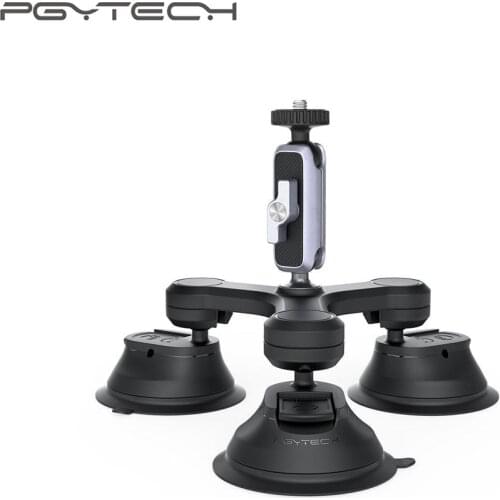 PGYTECH Camera Three-Arm Suction Mount For Insta360 One R\One X2\One X