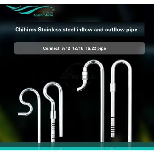 Chihiros Metal Jet Pipe Inflow OutFlow Lily Pipe Plant Fish Tank Filter Stainless Steel Inlet And Outlet Kit Aquarium