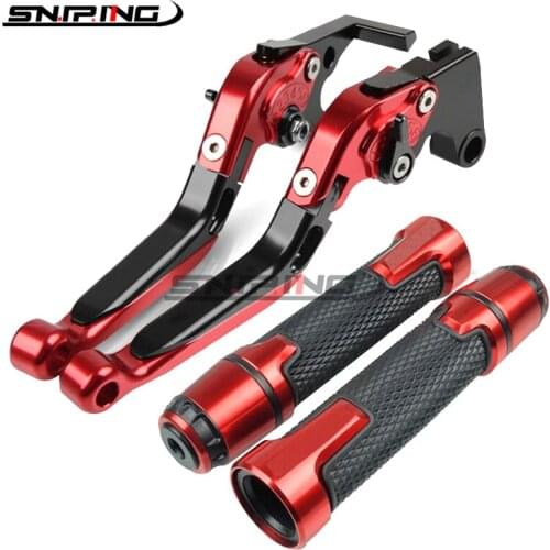 Motorcycle handlebars For Kawasaki NINJA 650R ER-6F Ninja foldable brake clutch lever brake lever