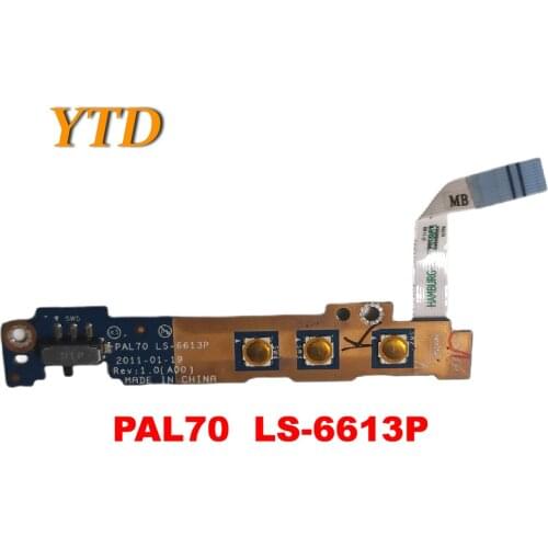 Original for DELL FOR Latitude E6320 Volume Button Board Cable PAL70 LS-6613P tested good free shipping