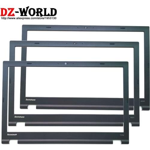 Laptop B Cover Screen Front Shell LCD Bezel Cover for Lenovo ThinkPad T540P W540 W541 Display Frame Part 04X5525 04X5523 00JT901