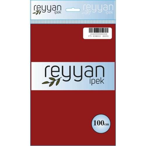 REYYAN SOLID COLOR POŞETLİ WRITING-RENK-75-K. RED