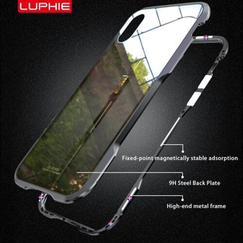Luxury Metal Bumper for iPhone X Case Aluminium Bumper Ultra thin slim Phone Cases for iphone xs cover