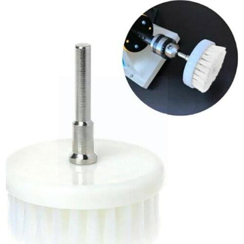60mm White Nylon Wire Electric Drill Cleaning Brush Brush Electric Brush Kitchen Removal Carpet Sofa Dust Ceramic Rotary Ti D0I6