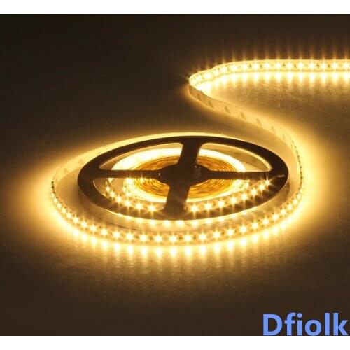 Led strip light 2835 smd 600led 5m waterproof ip65 dc 12v cool white 6500k warm white 3000k red green blue led tape super bright