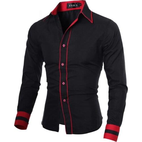 TOLVXHP Men's Striped Shirts