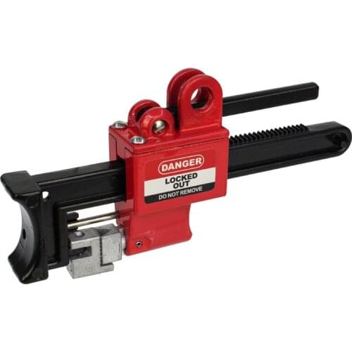 Lockey Safety Small Universal Ball Valve Lockout Zinc Alloy Loto Devices Locks Out UBVL01