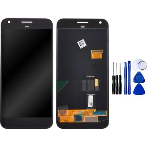 LCD Screen Repair Kit for Google Pixel 5.0" Mobile Phone Replacement LCD Display Digitizer Touch Screen Assembly with Free Tools