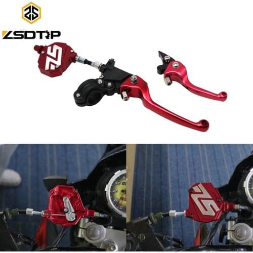 Stunt Clutch Lever Easy Pull Cable System For Kawasaki Z650 Z750 Z900 Z800 Z1000 ZX6R ZX10R KX125 KX250 KX250F KX450F KLX