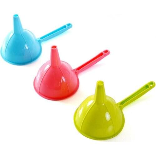 1PCS Kitchen Home Long Neck Funnel Creative Household Liquid Dispensing Mini Funnel with Long Handle Kitchen Tools