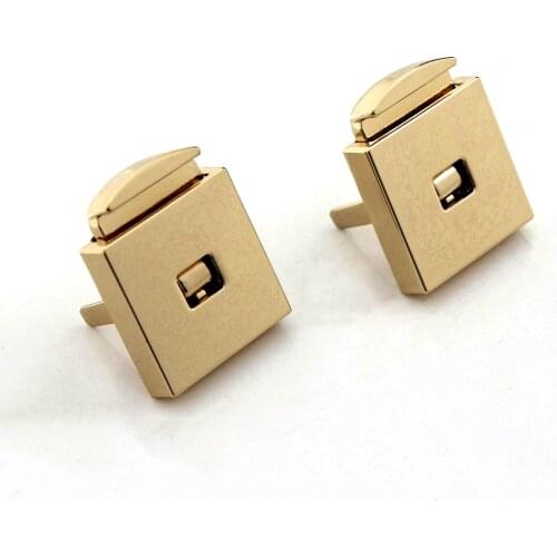 1pcs Metal Turn Lock Fashion Cute Switch lock For DIY Handbag Bag Purse Luggage Hardware Closure Bag Parts Accessories