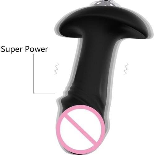 2 In 1 Vibrating Anal Butt Plug Adult Sex Toys For Couples Prostate Massager Waterproof Anal Vibrator Stimulator For Man Woman