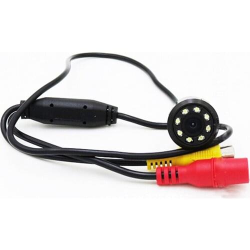 Car Reversing Camera LED 170 Degree WaterProof Night Vision Rear View Camera Parking Camera 12V