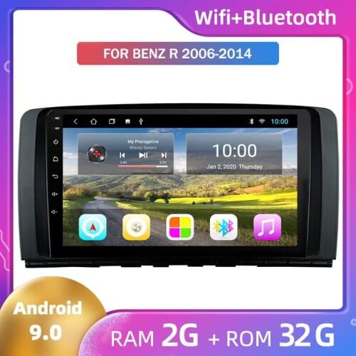 Car DVD player For Benz R-Class 2006 2007 2008 2009 2010 2011 2012 2013 2014 Android Large Screen Automobile GPS Navigator